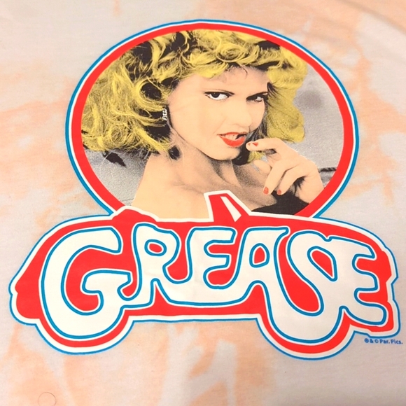 GREASE Tie Dye Retro Graphic Tee - Picture 4 of 8
